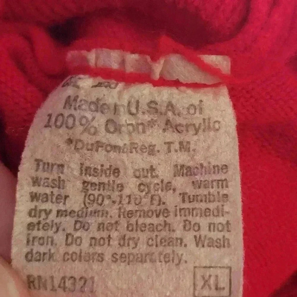 Vintage 70s SEARS V-Neck Sweater - Picture 8 of 8